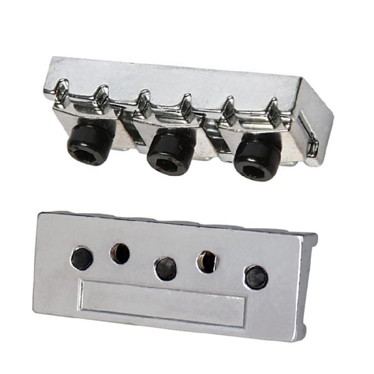 Metal Guitar String Locking Nut Guitar Lock Nut with Mounting Screws and Wrench