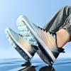 Large Size Men's Shoes 2025 New Air Cushion Sports Shoes Summer Breathable Basketball Shoes Non-slip Wear-resistant Casual Shoes