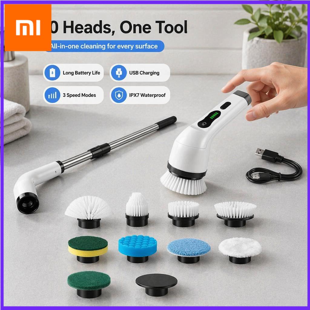 Xiaomi 9-in-1 Cordless Electric Spin Scrubber