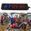 Gym Timer LED Workout Clock Count Down/Up Clock Ultra-Clear Digital Display LED Timer with Remote Wall Mount Brackets