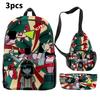 Dream Ena Bbq Children School Bag Set Pencil Case Durable Material Student Young