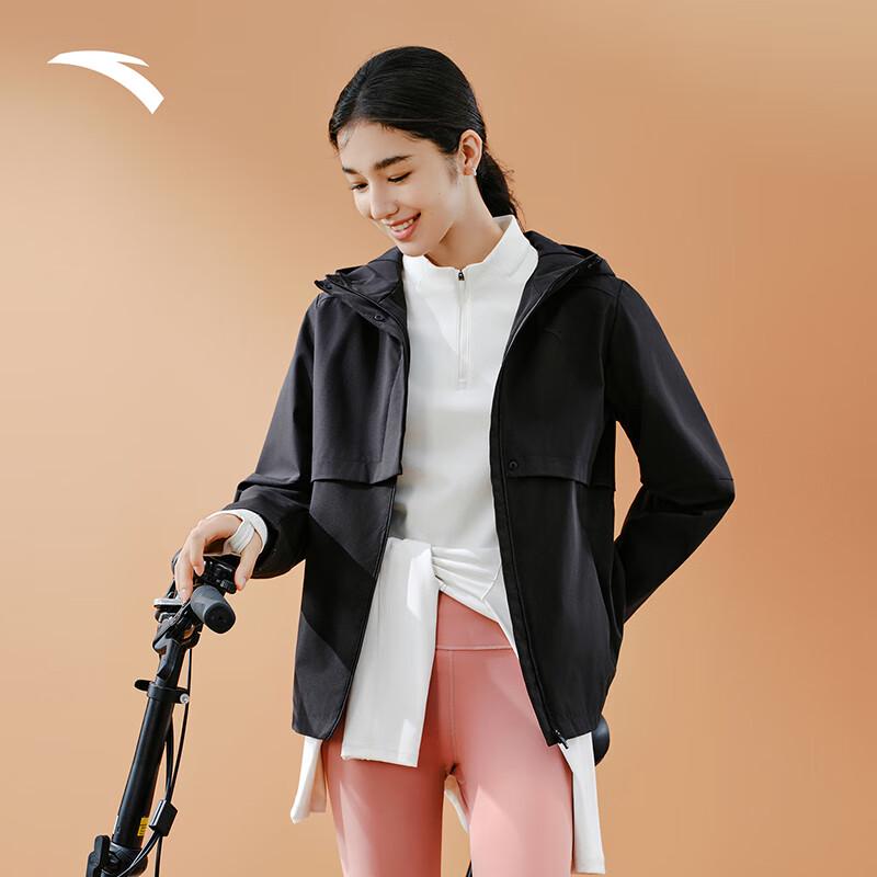 Anta Women s Hooded Warm Water-Repellent Jacket S