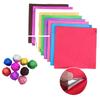 100Pcs New Aluminum Foils Wrapping Paper Sheets Foil Candy Package Paper Chocolate Wedding Party Candy Packaging 15x15CM