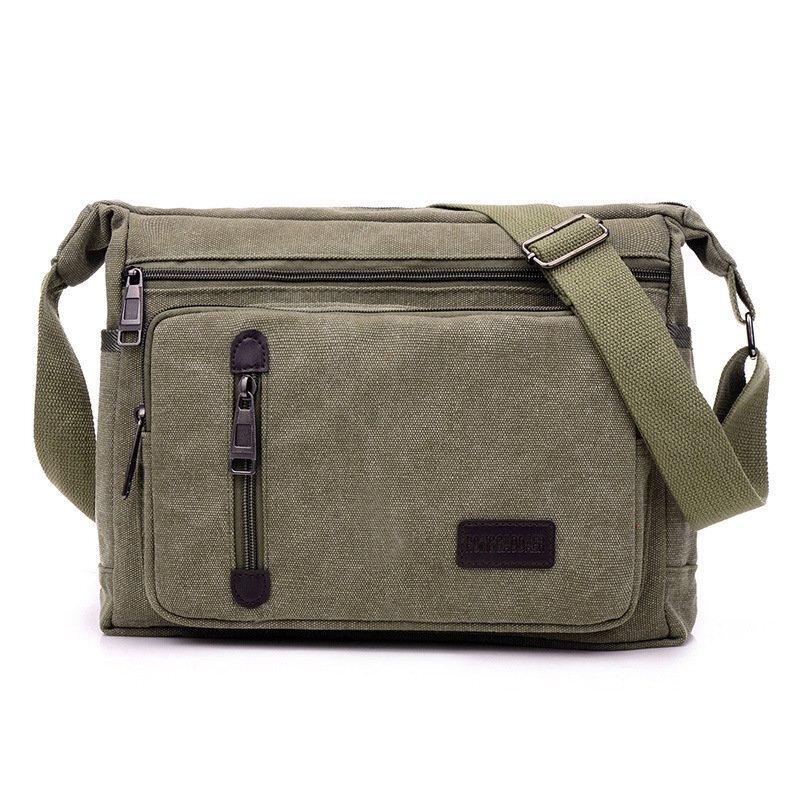 

Men s Canvas Crossbody Shoulder Bag
