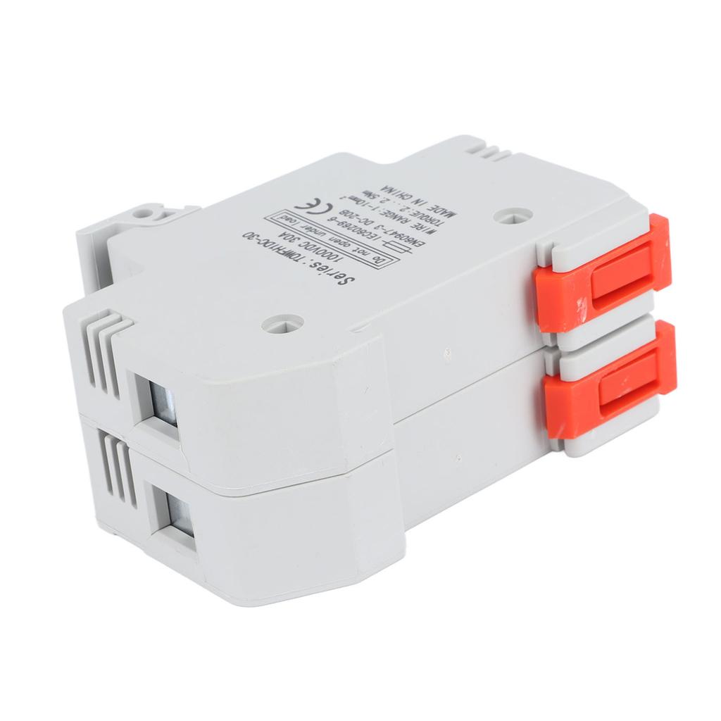 1000VDC DC-Leistungsschalter mit 2 Sicherungen Effektiver Schutz Leistungsschalter-Sicherungsset für Elektrogeräte 15A