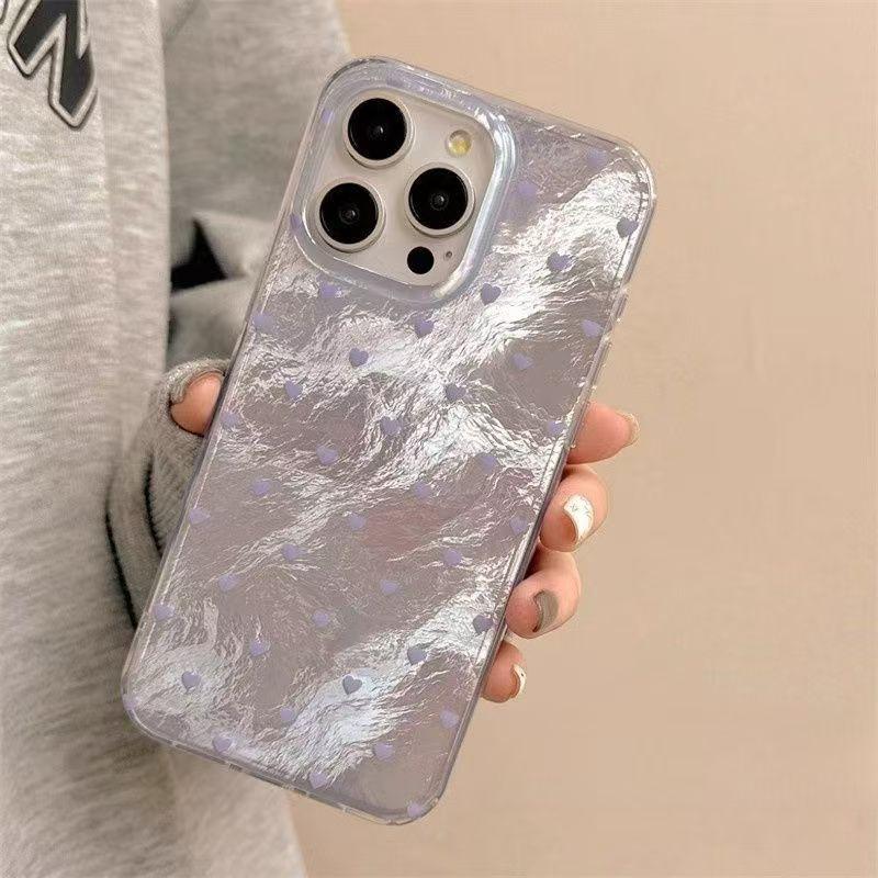 Colorful Sweetl Heart Vortex Pattern Phone Case For iPhone 11 12 13 14 15 16 Pro Max XS X XR 7 8 Plus SE2 16E Shockproof Cover