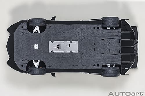 AUTOart 1/18 Scale Liberty Walk LB-WORKS Lamborghini Aventador Limited Edition Black (LBWK/Carbon Black Hood) Finished Model 79244