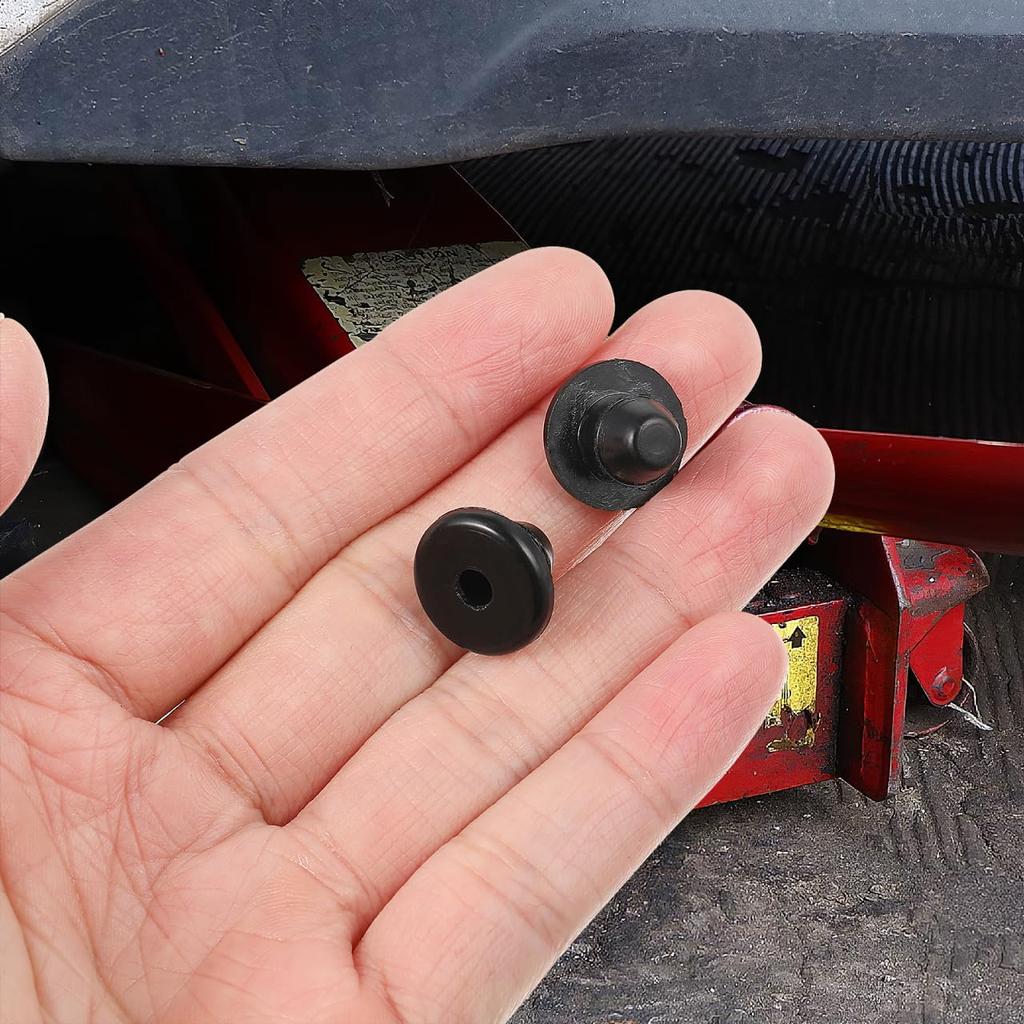 Alipis Floor Jack Rubber Plug Set of 5 1.4cm Oil
