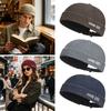 Mode Hip Hop Beanie Street Hat Baumwolle Gewaschen Denim Randlos Docker Cap Einfarbig Verstellbar Skullcap Outdoor