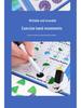 Tri-fold Magnetic Fraction Decomposition Disc - Educational Toy for Cross-Border Children's Learning