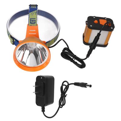Bergmann Stirnlampe Superhell Einstellbarer Winkel LED Stirnlampe mit 6400mAh Lithiumbatterie