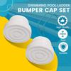 1/2/4PCS Pool Ladder Tubing Inside Plug Bumper Cap Universal Rubber Inground Pool Ladder Bumpers Swimming Pool Accessory