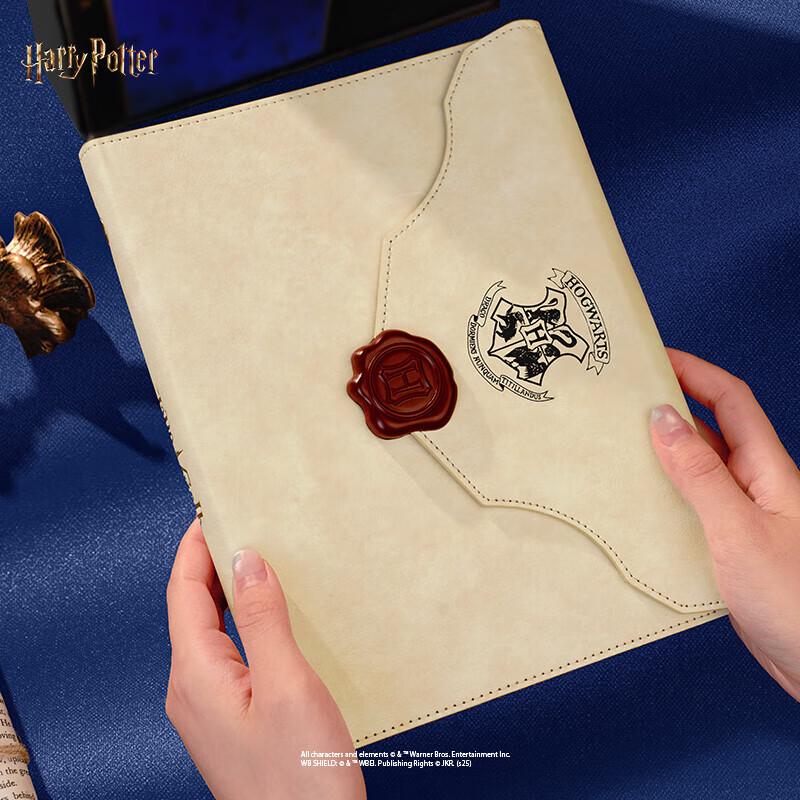 Harry Potter Hogwarts Letter Notebook with Hedwig Bookmark