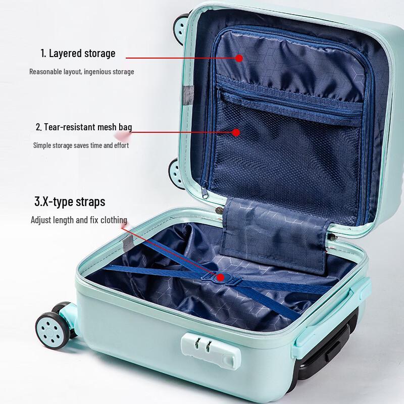 Xiaoyan Compact Cabin Suitcase with Combination Lock