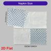 20pcs Disposable Napkins with Snowflake Pattern Print for Wedding,Parties,and Daily Use for Thanksgiving Fall Christmas Table Decoration