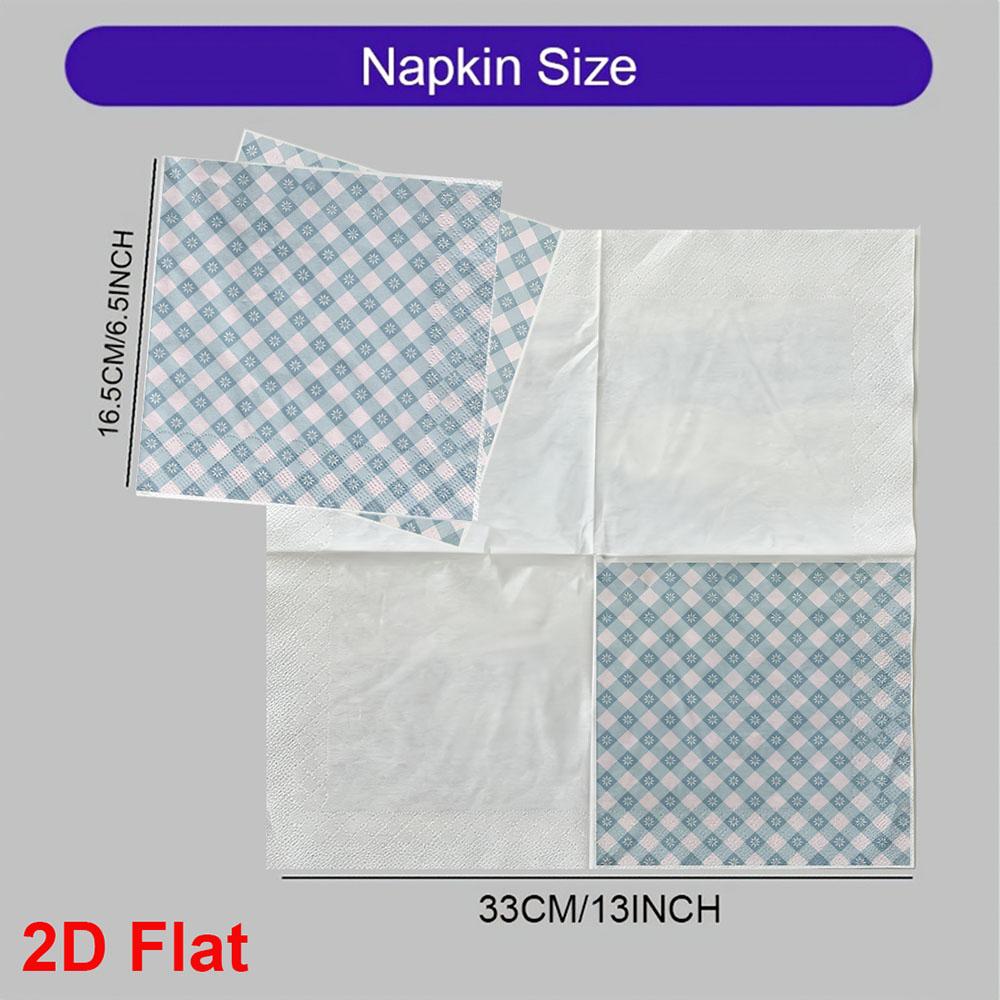 20pcs Disposable Napkins with Snowflake Pattern Print for Wedding,Parties,and Daily Use for Thanksgiving Fall Christmas Table Decoration