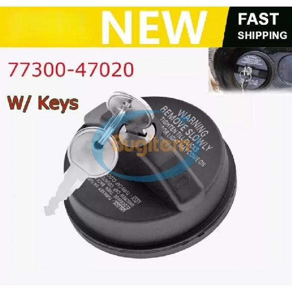Locking Gas Cap 77300-47020 10504 Fit for Subaru, Toyota 4Runner, FJ Cruiser, Tacoma, Tundra, More Acura, Chevy, Honda, Infiniti