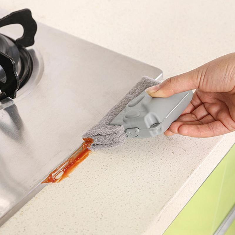 2021 Creative Window Slot Cleaning Cloth Window Cleaning Brush Window Slot Cleaning Brush Window Slot Cleaning Tool