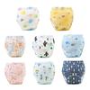8PC/Lot Baby Cotton Training Pants Panties Cloth Diapers Reusable Toolder Nappies Diaper Baby Underwear
