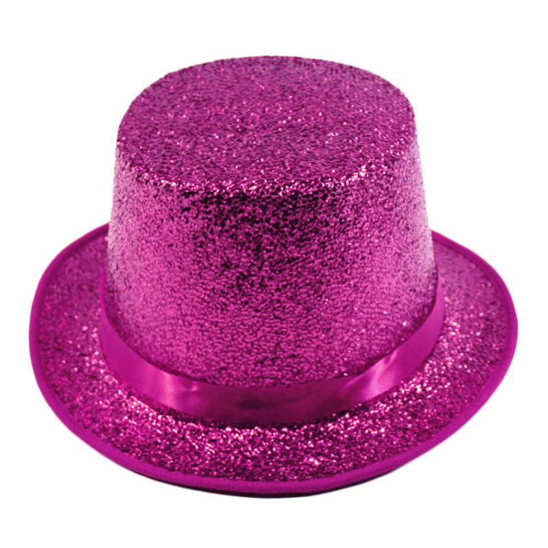 Lincoln Hat Flat Top Hat Jazz Hat Stage Performance Magician Hat Colorful Halloween Colorful Performance Hat