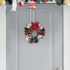 Red Berry Christmas Wreath 20/30/40cm Window Hanging Decor Pendant Xmas Tree Garland  Shopping Mall