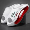 Lightweight EVA Slide Black and White Cartoon Design, Exposed Toes, Comfortable All Year Round, Casual Indoor/outdoor