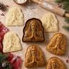 Nativity Christmas Pie Mold – Food Grade Non-Stick Mini Hand Pie Maker for Holiday, Church Party & Holiday Baking