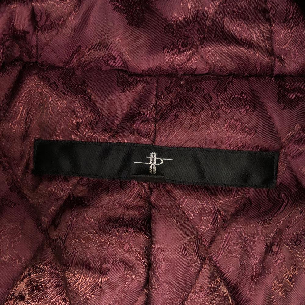 NO ID. Wool boa Duffel coat 1 Black series Paisley lining and padding Men's Used