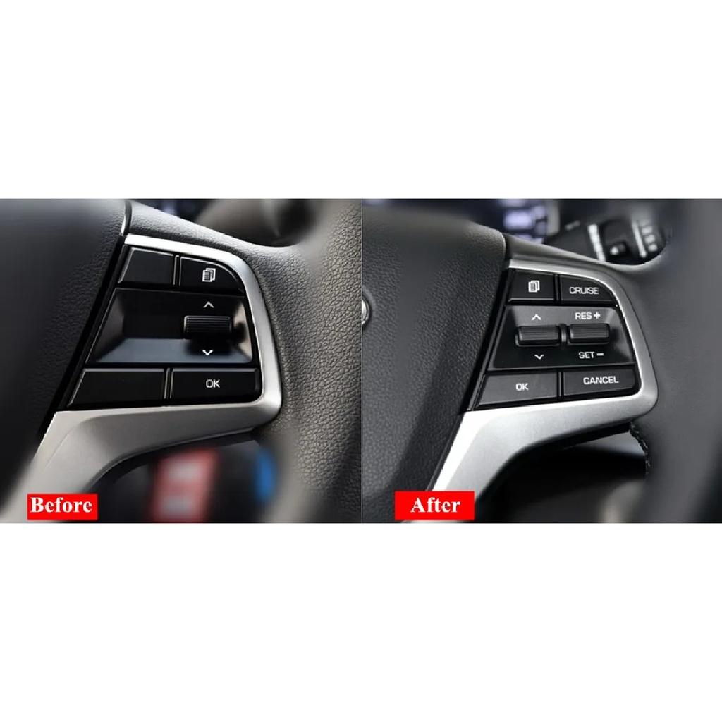 Steering Wheel Button For Hyundai Elantra 1.6L 2016 2017 2018 Buttons Bluetooth Phone Cruise Control Switch