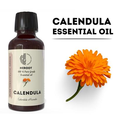 Calendula Essential Oil – Pure Oil, Mild Floral Herbal Aroma