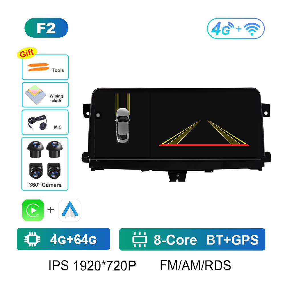 For Nissan Patrol 2012 2013 2014 2015 2016 - 2020 DSP Stereo Android Intelligent System GPS Navigation 12.3 Inch Screen No 2 Din