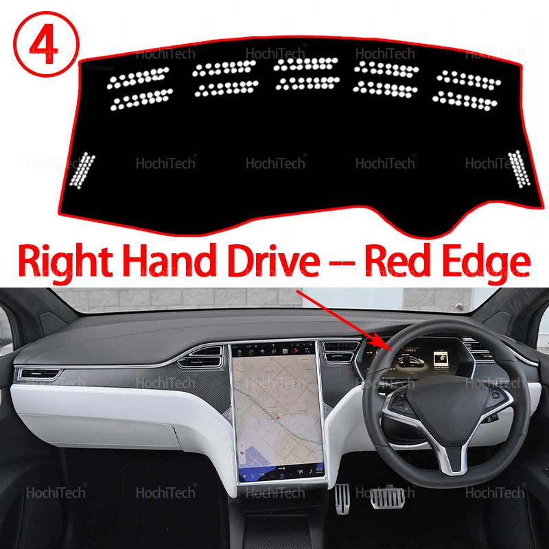 

Защитный коврик на приборную панель, коврик от солнца на панель, ковер с защитой от УФ для Tesla Model X 2016 2017 2018 2019 2020 2021 2022