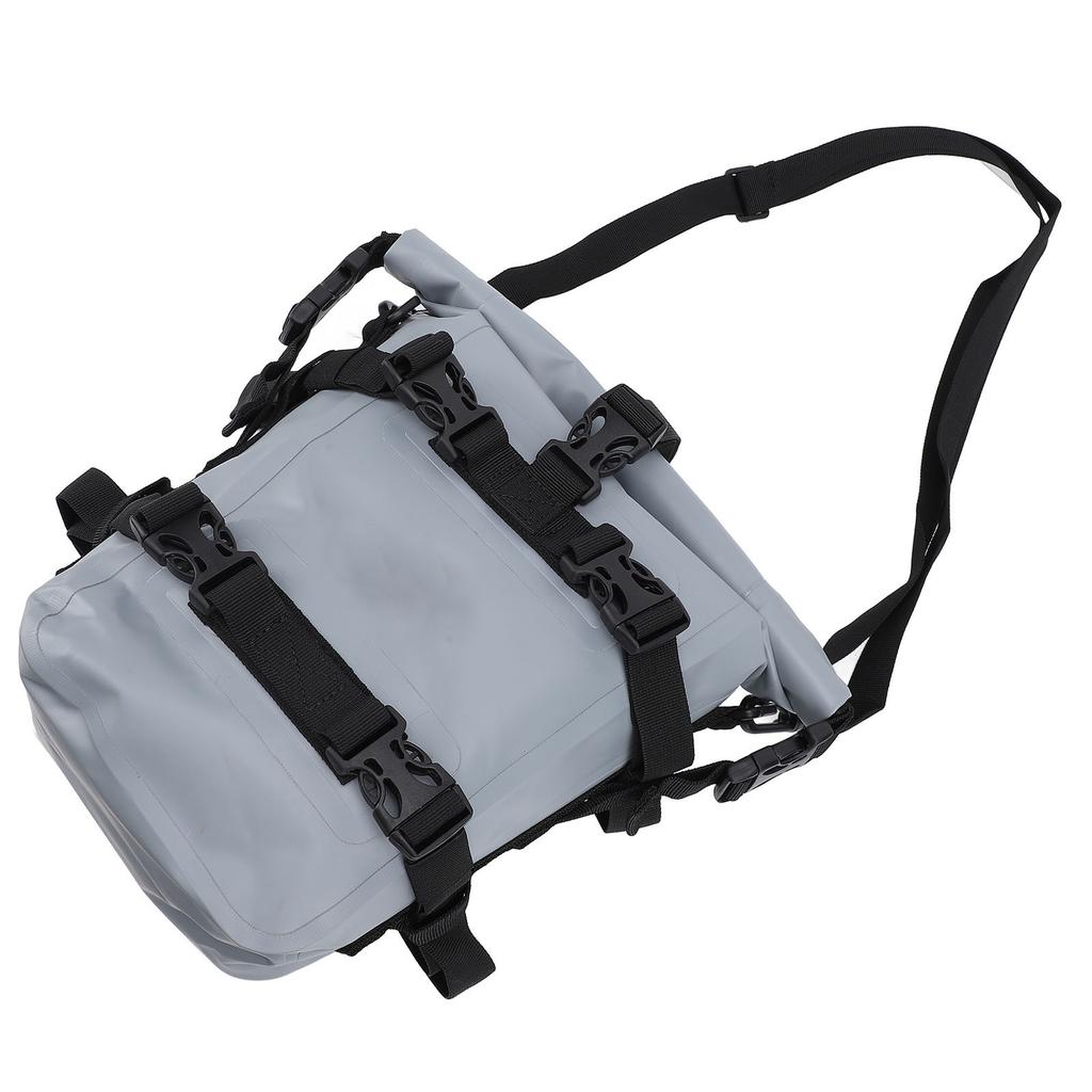 Motorcycle Bumper Bag Water Resistant Large Capacity Anti Slip PVC Side Frame Crash Bar Riding Bag