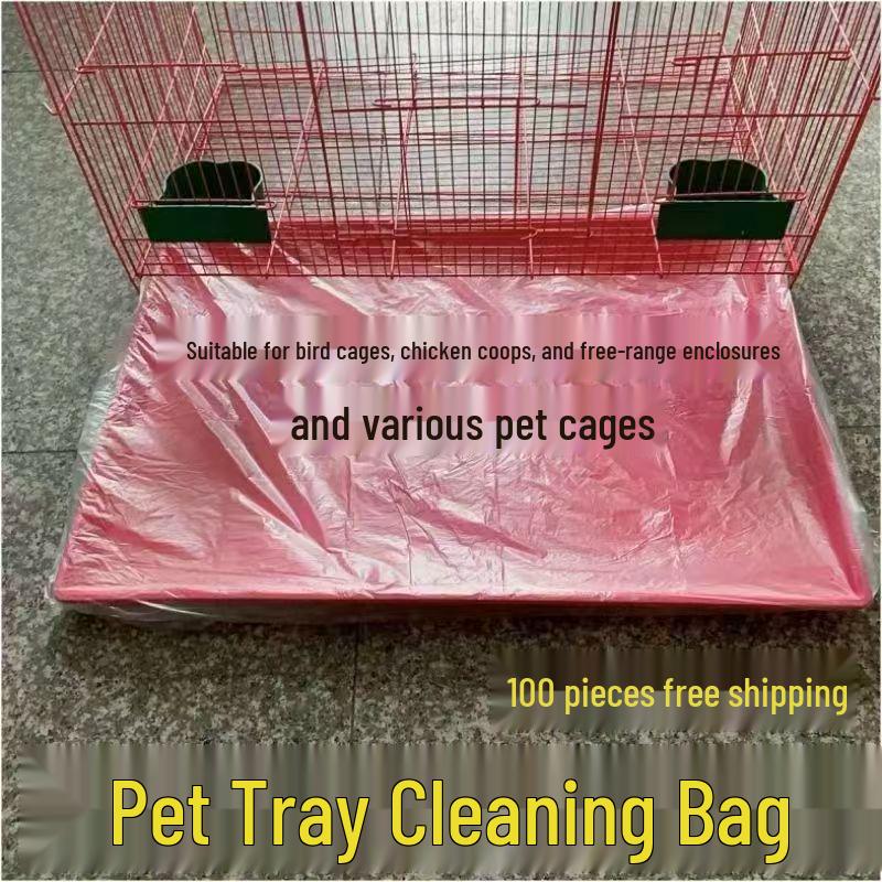 Disposable Pet Cage Liner Bag for Birds, Dogs & Rabbits