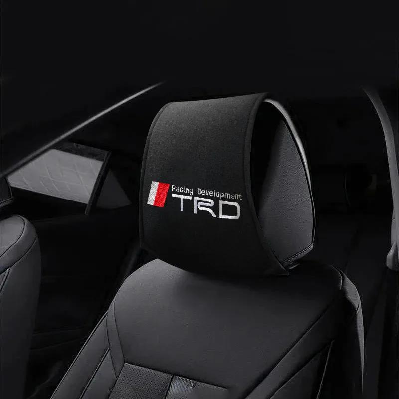 Car Seat Back Headrest Pillow Dustproof Cover for Toyota Trd C-hr Prado Rav4 Yaris Hilux Prius Avensis Corolla Camry Car Goods