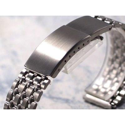 Used CITIZEN Genuine Stainless Steel Band Lug Width Approx. 18.0mm Men's Watch Band Used Vintage [TS049]