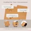 Elegant Christmas Cottage Gift Box Holiday Homes Decoration for Festival Party Supplies Home Display Accessories