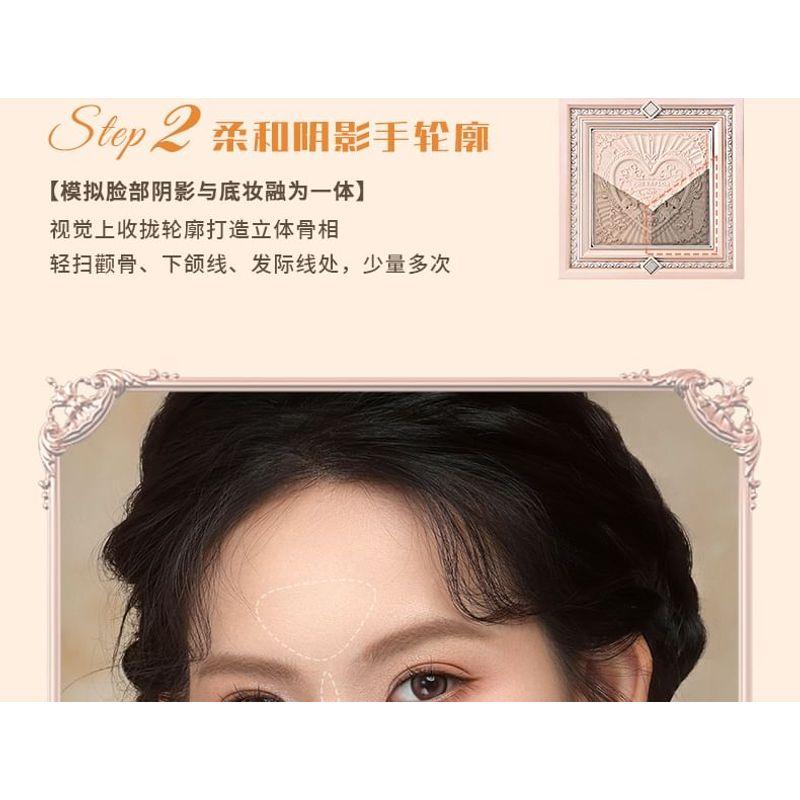 CHEERFLOR - Brilliant Secret Series 3-Color Frame Contouring Palette - 2 Types