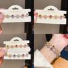 Vintage Geometric Cubic Zirconia Gold Plated Bracelet For Women Gift Ideas
