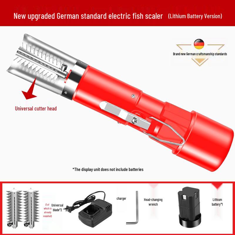Aijiu Electric Automatic Fish Scaler and Scraper Tool