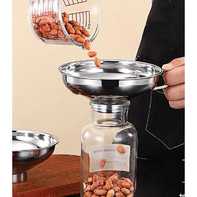 Stainless Steel Canning Funnel Wide Mouth Large Funnel Wide Mouth Funnel for Mason Jar Funnel Wide Funnel for Canning (Wide Mouth Funnel Set)