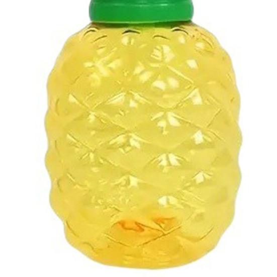 Erdbeerförmiger Becher mit Deckel und Strohhalm, große Kapazität, Ananas-Wasserflasche, tragbar für Reisen, wiederverwendbar, Frucht