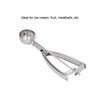 Stainless Steel Ice Cream Scoop Trigger Release Manual Digging Spoon Portion Scoop  For Home