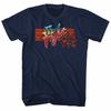Final Fight Navy Adult T-Shirt Mens Womens Tees Top