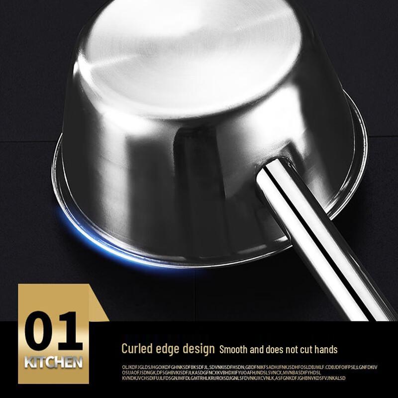 Stainless Steel Long-Handle Kitchen Ladle