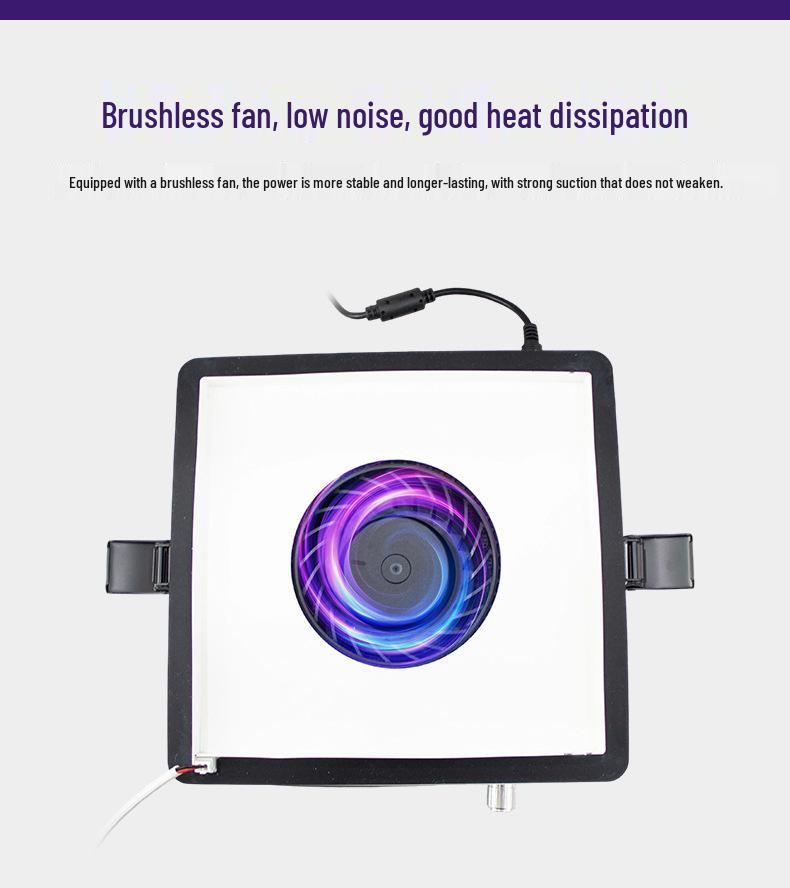 High-Power Silent Nail Dust Collector for Salon Use