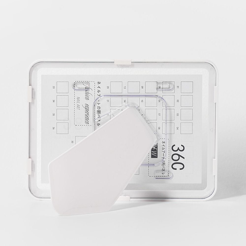 Tips Nail Tips Display Stand Nail Polish Color Card False Nail Color Board Nail Color Display Chart