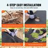 VEVOR Driveway Fabric, 3x100FT Non Woven Geotextile Fabric for Landscaping, Heavy Duty Garden Weed Barrier Fabric, 4OZ Landscape Fabric