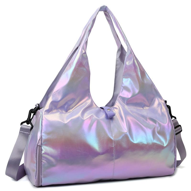 New Large-capacity Oblique Span Fitness Bag, Independent Shoe Compartment, Dry and Wet Separation Yoga Bag, Short-distance Business Trip Travel Bag