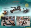 KuKirin G2 PRO 600W Elektroroller, 48V 15.6Ah 58km Reichweite, 45km/h, 9" Schlauchlose Reifen, Faltbarer E-Scooter